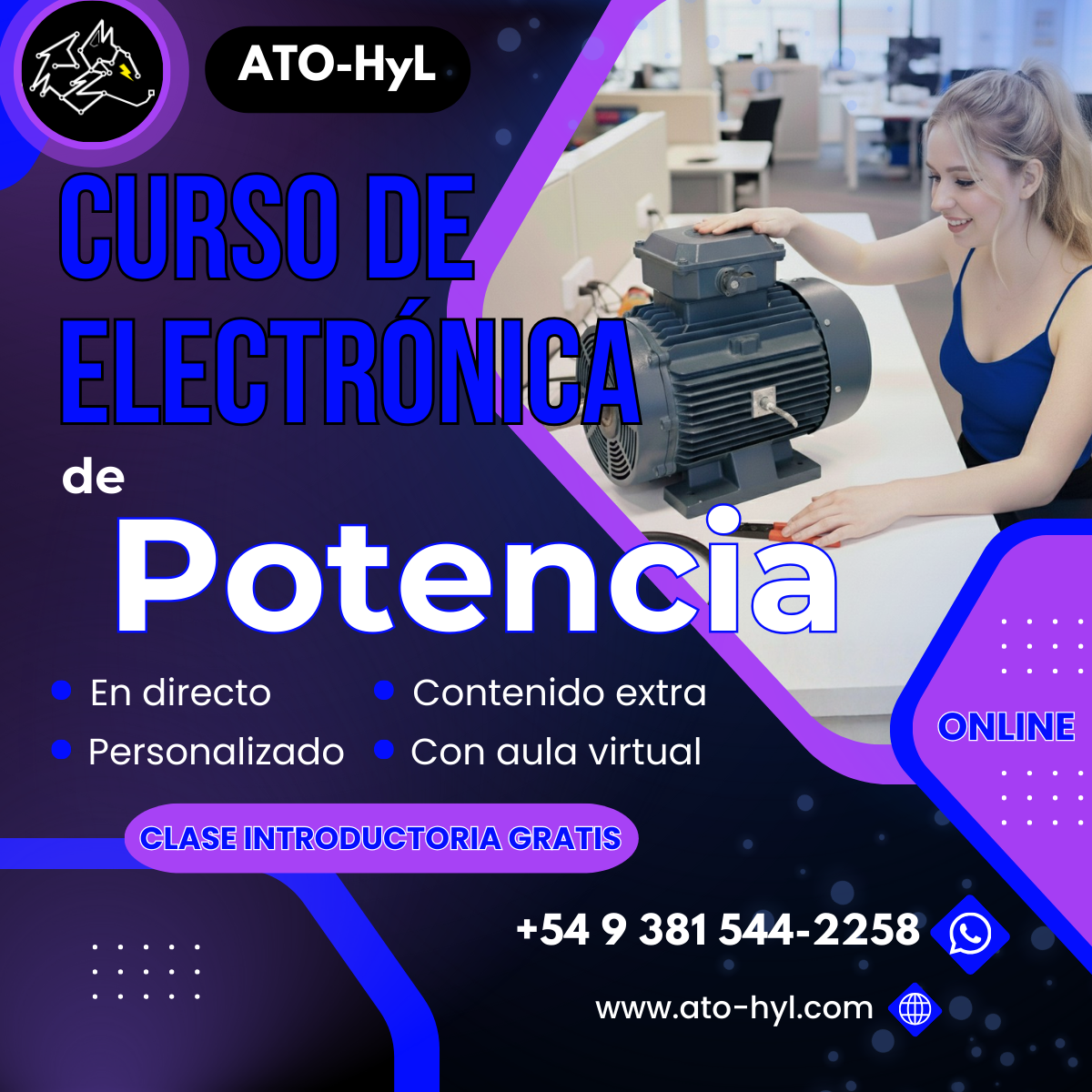 Curso de Electrónica de Potencia (con -70%)