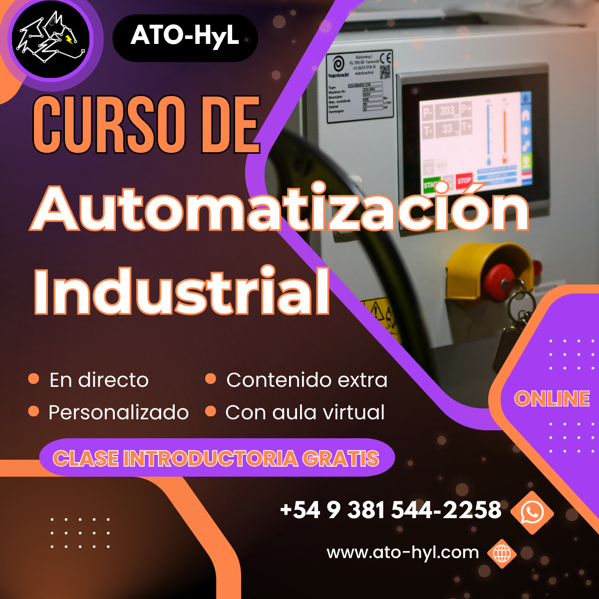 Curso de Automatización Industrial (con -70%)