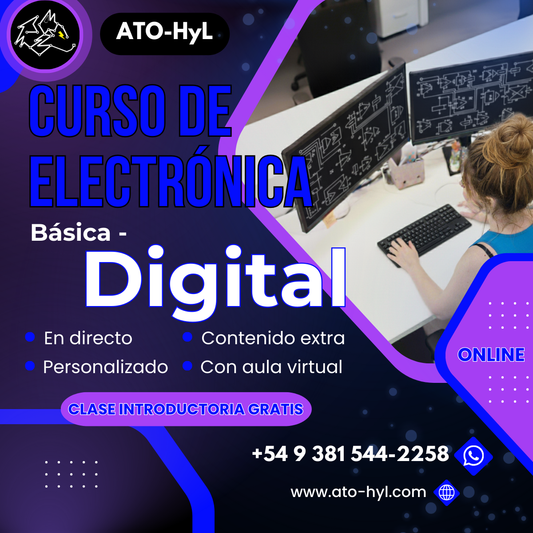Curso de Electrónica Digital (con -70%)