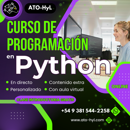 Curso de Programación con Python (con -70%)