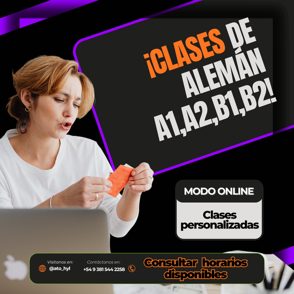 Clases Particulares | Idioma Alemán