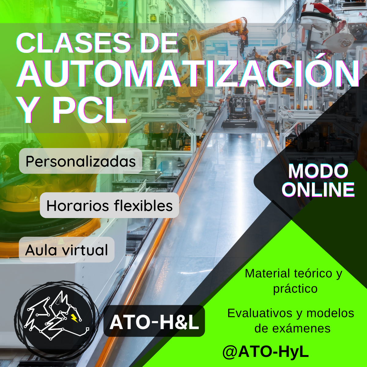 Clases de automatización y PLC