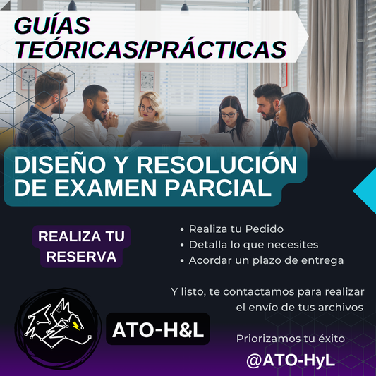 Diseño y resolución de examen parcial