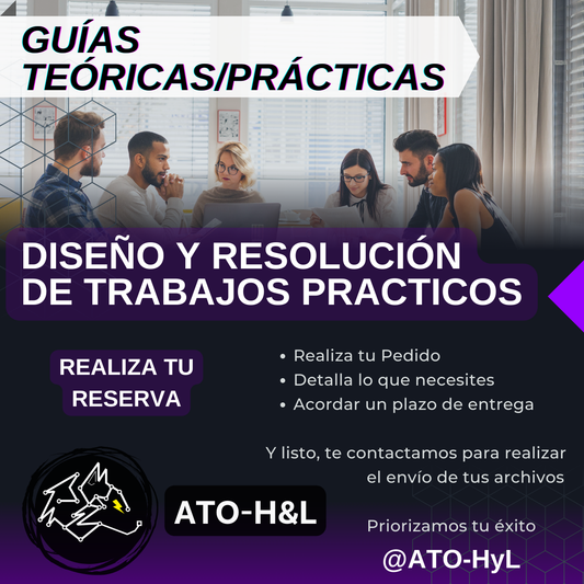 Diseño y resolución de trabajos prácticos